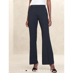 New Banana Republic Black Sculpted Bootcut Pants Women's Size 18‎ Black 812666